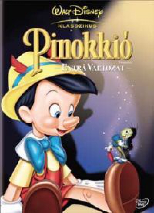 Pinokkió *Walt Disney-Klasszikus* *Antikvár - Kiváló állapotú* DVD