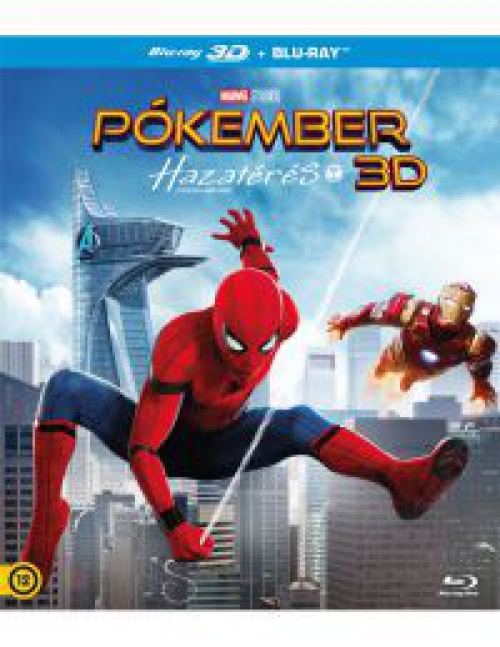 Pókember - Hazatérés  *Magyar kiadás - Antikvár - Kiváló állapotú* 2D és 3D Blu-ray