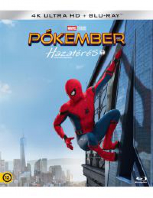Pókember - Hazatérés (4K UHD Blu-ray + BD) *Magyar kiadás - Antikvár - Kiváló állapotú* Blu-ray