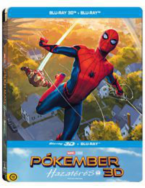 Pókember - Hazatérés (BD3D+Blu-ray) - limitált, fémdobozos változat (steelbook) Blu-ray Pókember - Hazatérés (BD3D+Blu-ray) - limitált, fémdobozos változat (steelbook) Blu-ray