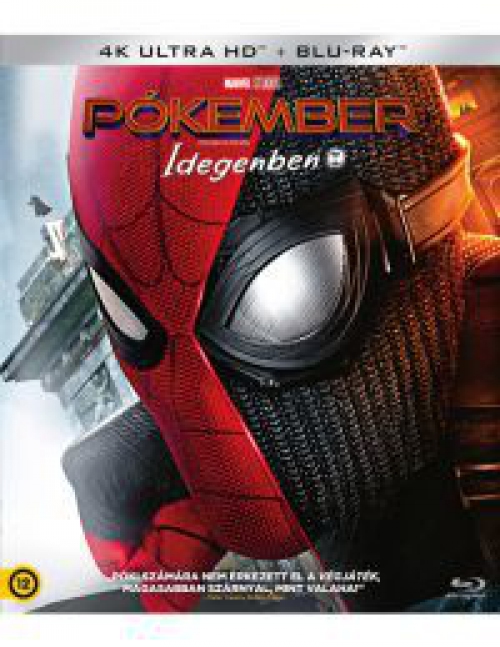 Pókember: Idegenben (4K UHD Blu-ray BD)  *Magyar kiadás - Antikvár - Kiváló állapotú* Blu-ray
