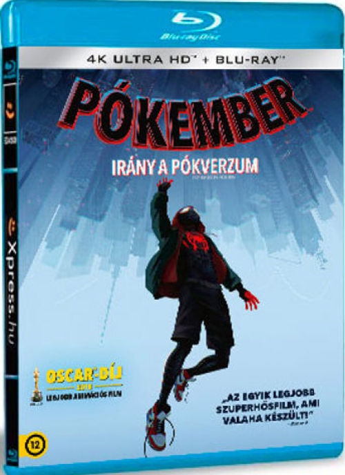 Pókember - Irány a Pókverzum (4K UHD Blu-ray+BD) *Magyar kiadás - Antikvár - Kiváló állapotú* Blu-ray