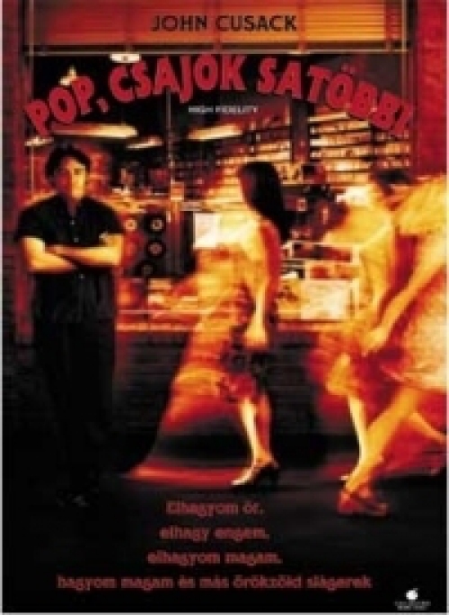 Pop, csajok satöbbi  *John Cusack - Tim Robbins - Antikvár - Kiváló állapotú* DVD