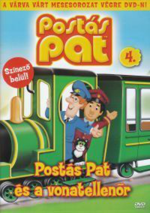 Postás Pat 4. - Postás Pat és a vonatellenőr *Antikvár - Kiváló állapotú* DVD