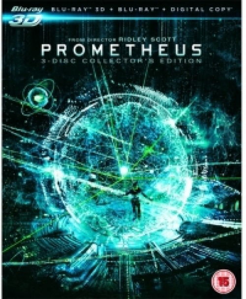 Prometheus   *Magyar kiadás - Antikvár - Kiváló állapotú* 2D és 3D Blu-ray