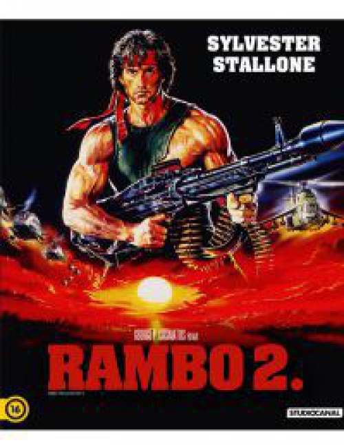 Rambo 2. - limitált, digibook változat (SC gyűjtemény 2.) *Magyar kiadás - Antikvár - Kiváló állapot Blu-ray