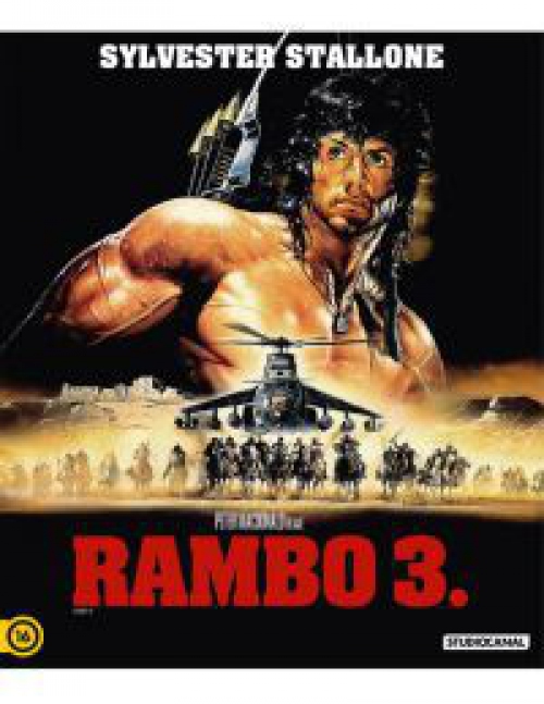Rambo 3. - limitált, digibook változat (SC gyűjtemény 3.) *Magyar kiadás - Antikvár - Kiváló állapot Blu-ray