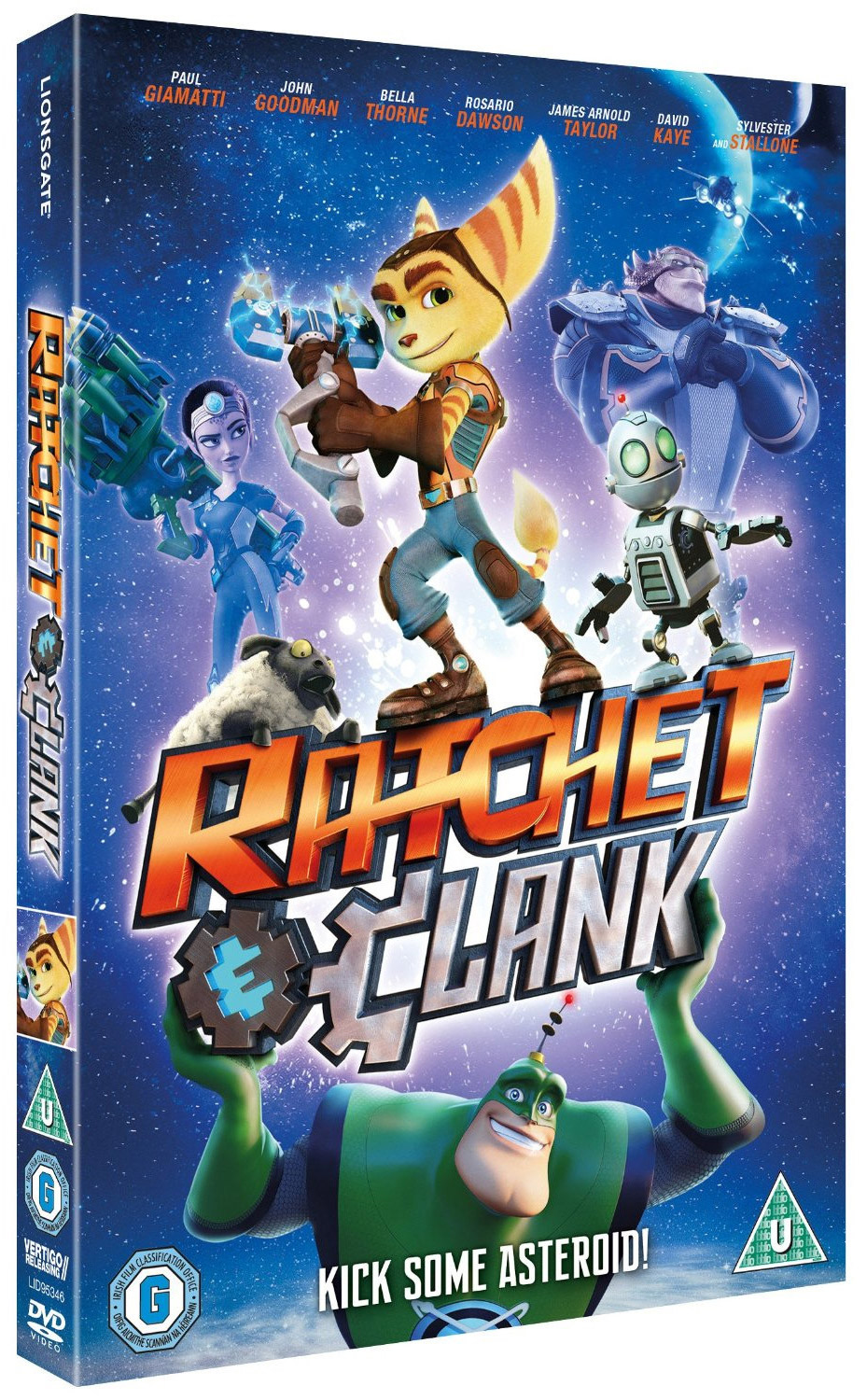 Ratchet és Clank - A galaxis védelmezői DVD