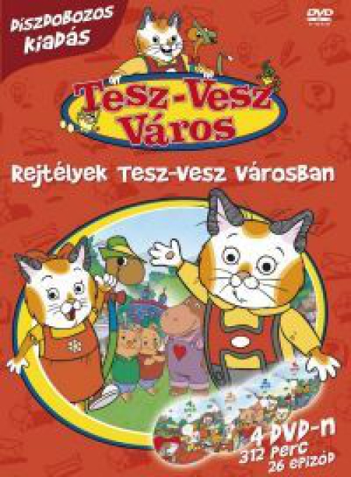 Rejtélyek Tesz-Vesz városban DVD