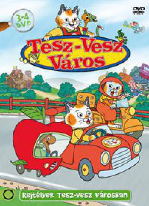 Rejtélyek Tesz-Vesz városban DVD