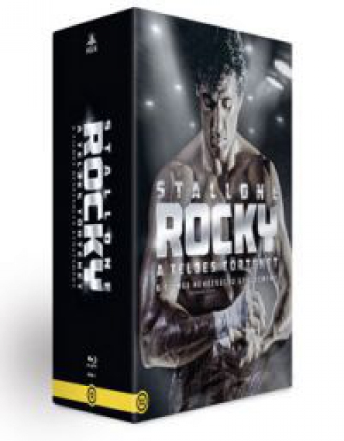Rocky - A teljes történet (6 Blu-ray) *Díszdobozos* *Magyar kiadás - Antikvár - Kiváló állapotú* Blu-ray