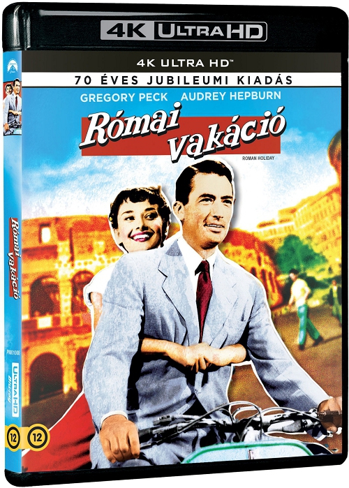 Római vakáció Blu-ray