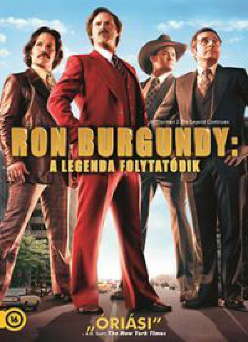 Ron Burgundy: A legenda folyatódik DVD