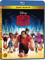 Rontó Ralph 2D és 3D Blu-ray