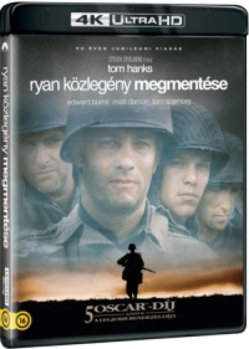 Ryan közlegény megmentése  *Magyar kiadás - Tom Hanks - Szinkronizált* 4K Blu-ray
