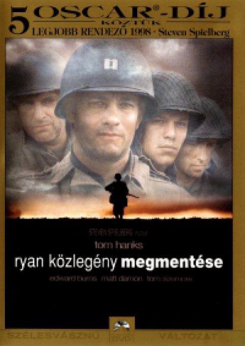 Ryan közlegény megmentése DVD