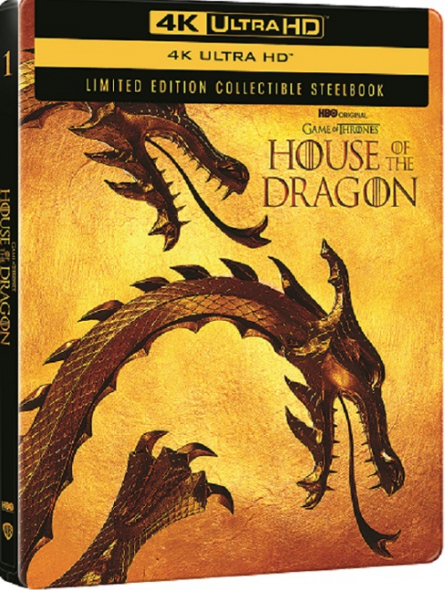 Sárkányok háza - 1. évad (4 UHD) - limitált, fémdobozos változat (steelbook) Blu-ray
