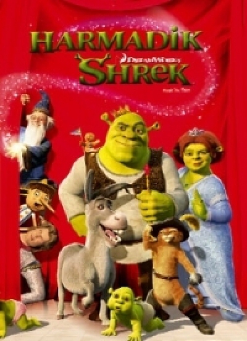 Shrek 3. - Harmadik Shrek *Import-Magyar szinkronnal*  *Antikvár - Kiváló állapotú* DVD