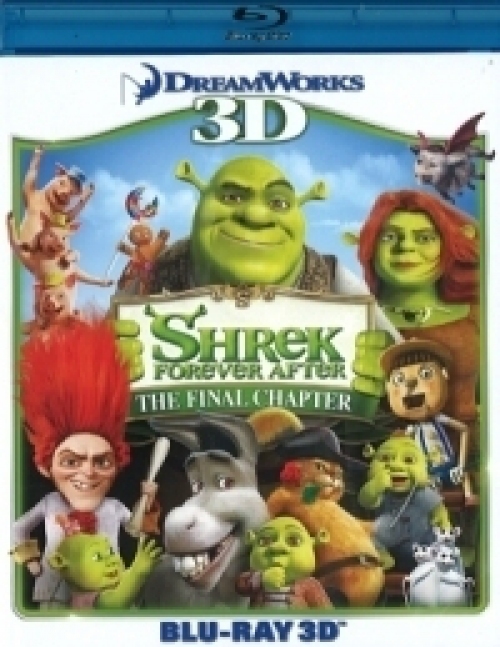 Shrek a vége, fuss el véle 3D Blu-ray