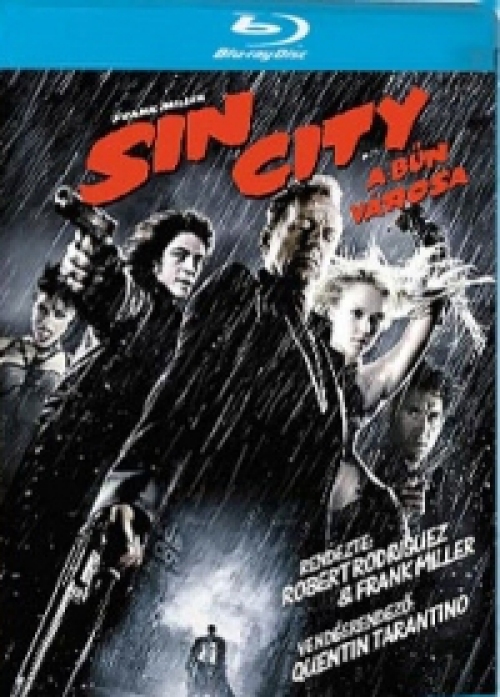Sin City: A bűn városa *Antikvár-Kiváló állapotú-Magyar kiadás* Blu-ray