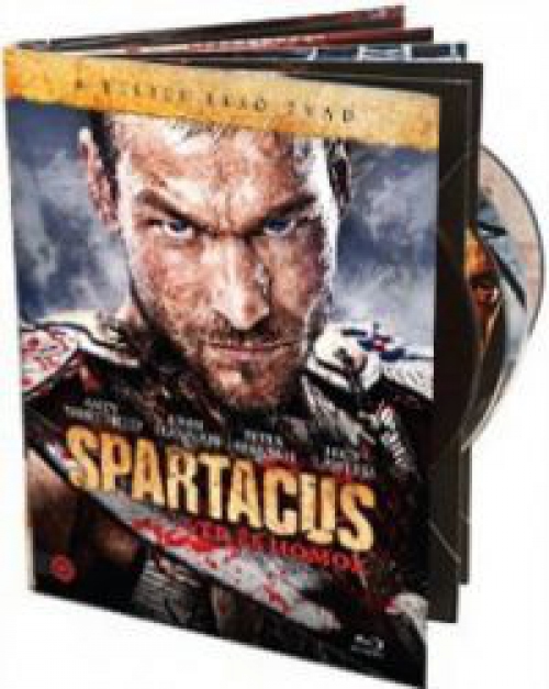 Spartacus: Vér és homok - 1. évad - (4 Blu-ray, digibook) *Magyar kiadás - Antikvár - Kiváló állapot Blu-ray