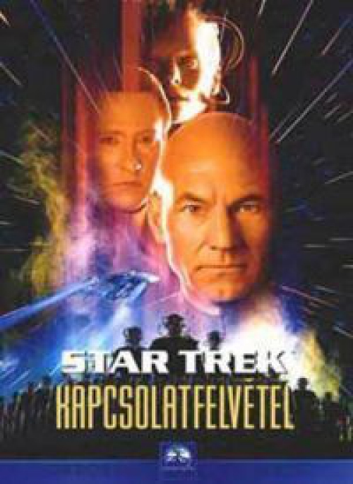 Star Trek: Kapcsolatfelvétel *Patrick Stewart - Antikvár - Kiváló állapotú* DVD