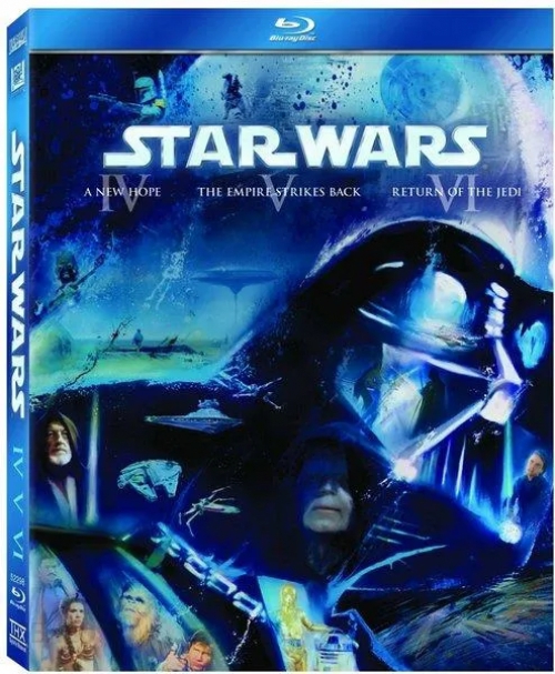 Star Wars - A klasszikus trilógia (IV-VI. rész) (3 Blu-ray) *Darth Vader - Kék* Blu-ray