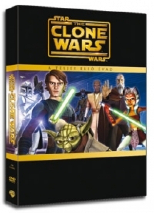 Star Wars: A klónok háborúja - 1. évad (3 DVD) *Antikvár* DVD