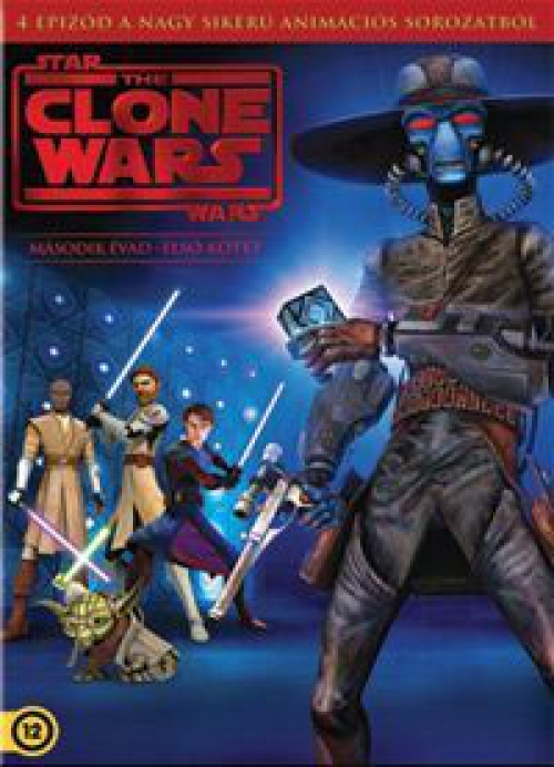 Star Wars: A klónok háborúja - 2. évad 1. kötet *Import-Magyar szinkronnal* DVD