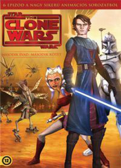 Star Wars: A klónok háborúja - 2. évad 2. kötet *Import-Magyar szinkronnal* DVD