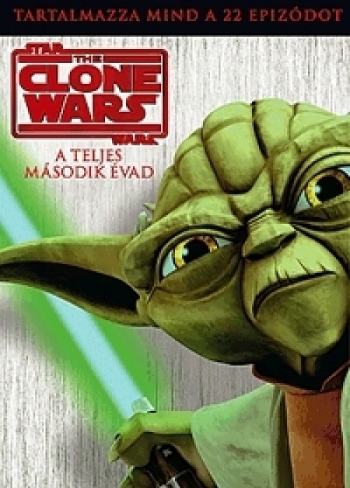 Star Wars: A klónok háborúja - 2. évad (4 DVD) *Import-Magyar szinkronnal* DVD