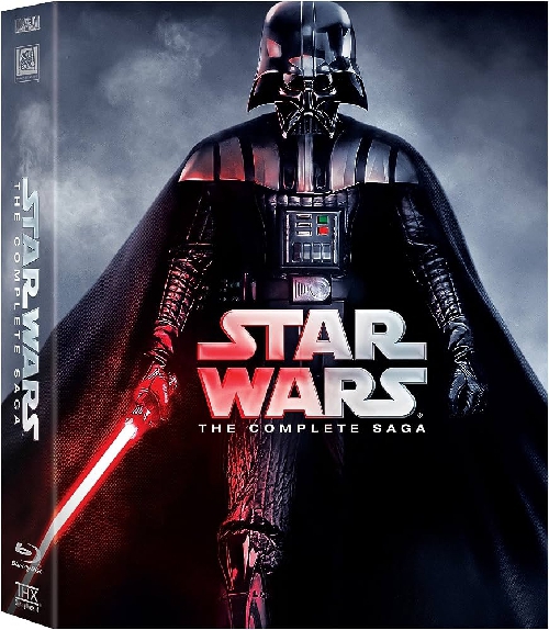 Star Wars - A teljes sorozat (I-VI. rész) (9 Blu-ray) *Díszdobozos-Gyűjtemény* *Import - Magyar szin Blu-ray