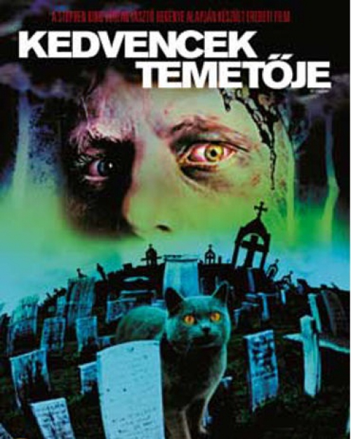 Stephen King: Kedvencek temetője (1989) *Magyar kiadás-Antikvár-Kiváló állapotú* Blu-ray