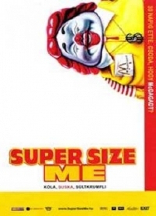 Super size me *Antikvár-Kiváló állapotú* DVD