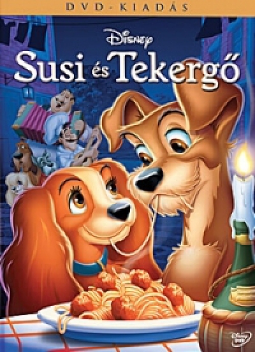 Susi és Tekergő 1. *Import-Magyar szinkronnal* *Antikvár - Kiváló állapotú* DVD