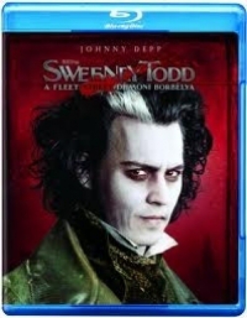 Sweeney Todd - A Fleet Street démoni borbélya *Magyar kiadás-Antikvár-Kiváló állapotú* Blu-ray