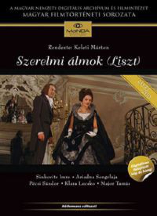 Szerelmi álmok - Liszt Ferenc (MaNDA kiadás) (2 DVD) *Antikvár - Kiváló állapotú* DVD