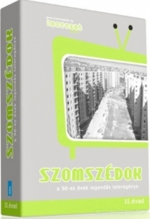 Szomszédok II. évad (19-44. rész) (4 DVD) DVD