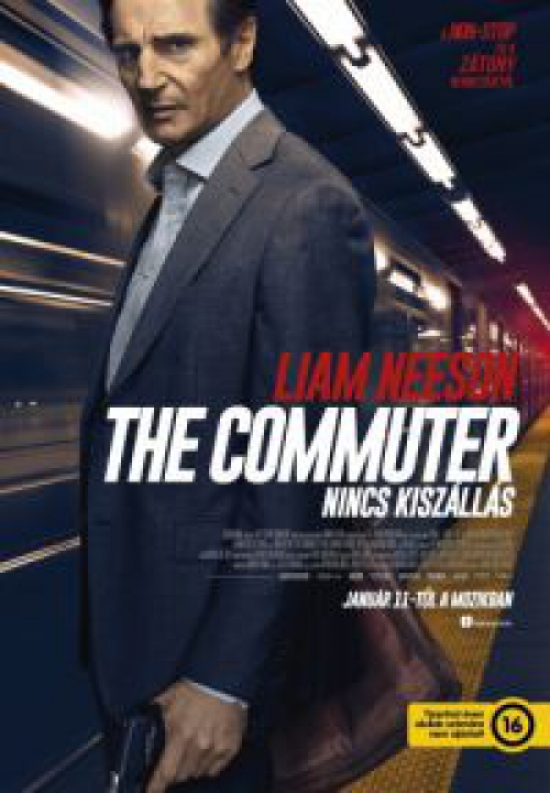 The Commuter - Nincs kiszállás *Antikvár-Kiváló állapotú* DVD