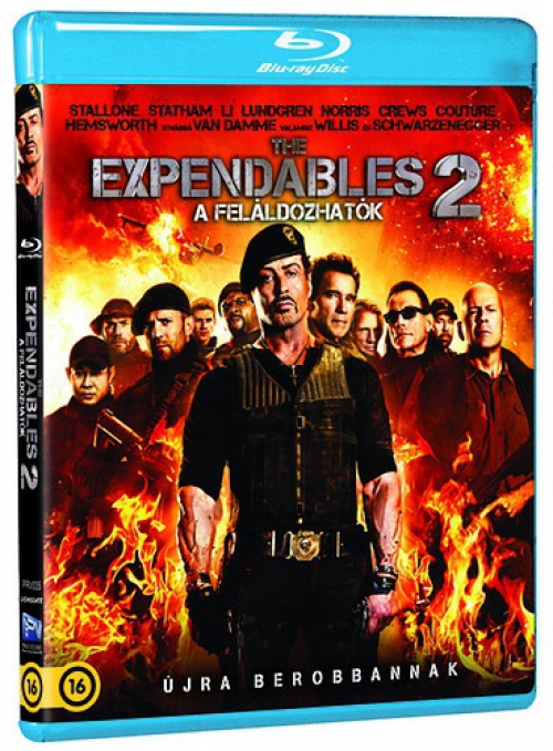 The Expendables - A feláldozhatók 2. *Magyar kiadás - Antikvár - Kiváló állapotú* Blu-ray