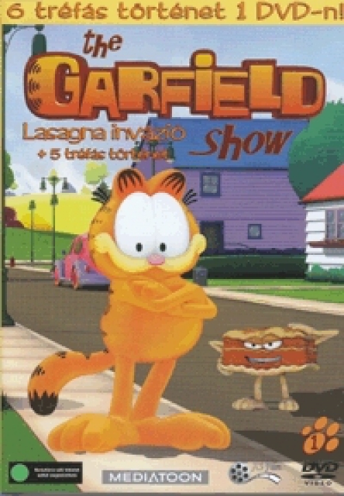 The Garfield Show 1. *Lasagna invázió* *Antikvár - Kiváló állapotú* DVD The Garfield Show 1. *Lasagna invázió* *Antikvár - Kiváló állapotú* DVD