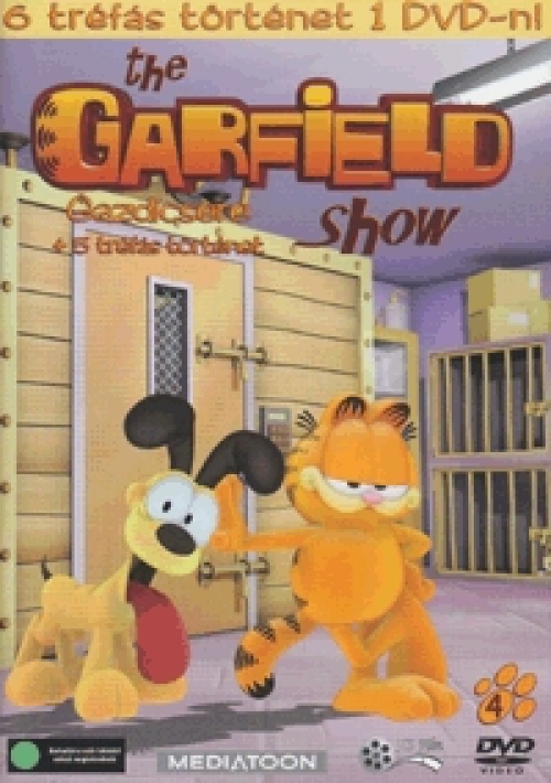 The Garfield Show 4. *Gazdicsere* *Antikvár - Jó állapotú* DVD