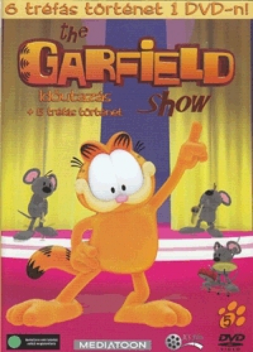 The Garfield Show 5. *Időutazás* *Antikvár - Jó állapotú* DVD