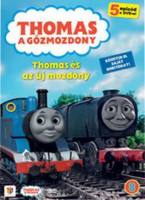 Thomas a gőzmodzony 8. - Thomas és az új mozdony DVD