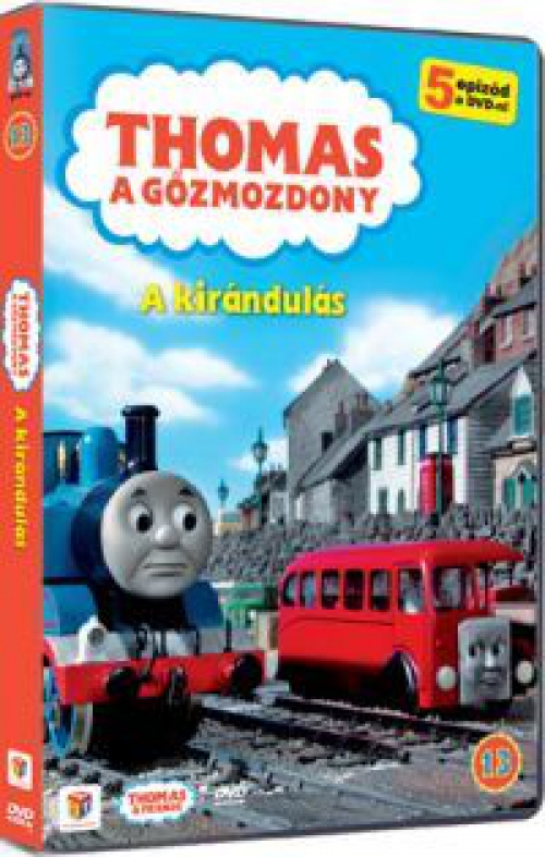 Thomas, a gőzmozdony 13. - A kirándulás *Antikvár-Közepes állapotú* DVD