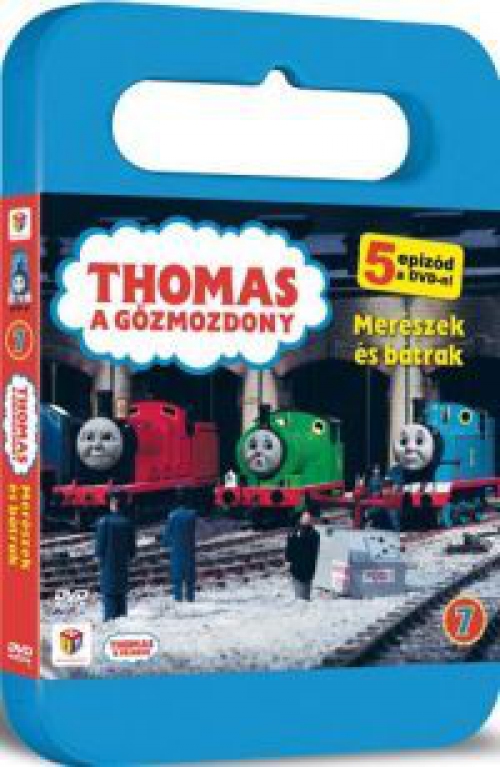 Thomas, a gőzmozdony 7. - Merészek és bátrak DVD