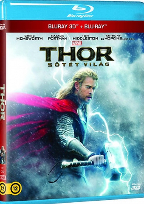 Thor: Sötét világ  *Magyar kiadás - Antikvár - Kiváló állapotú* 2D és 3D Blu-ray