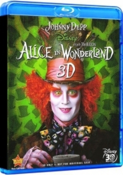 Tim Burton - Alice Csodaországban 2D és 3D Blu-ray Tim Burton - Alice Csodaországban 2D és 3D Blu-ray