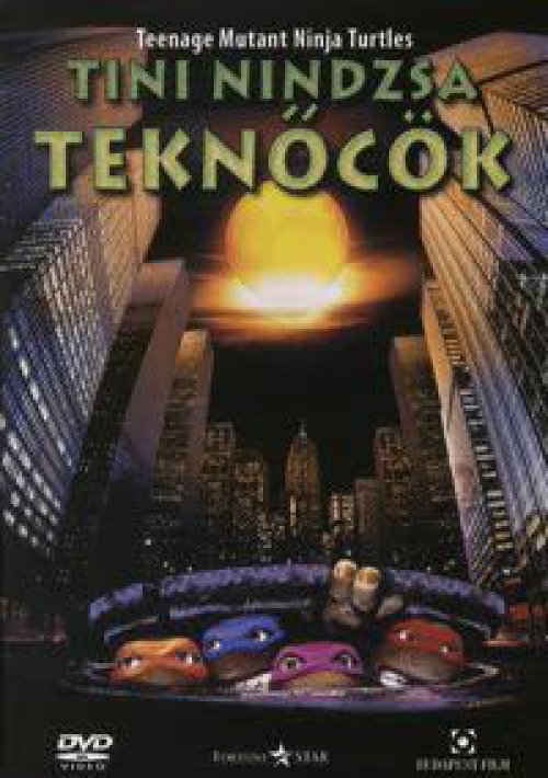 Tini Nindzsa Teknőcök *1993-as kiadás* *Antikvár-Kiváló állapotú* DVD