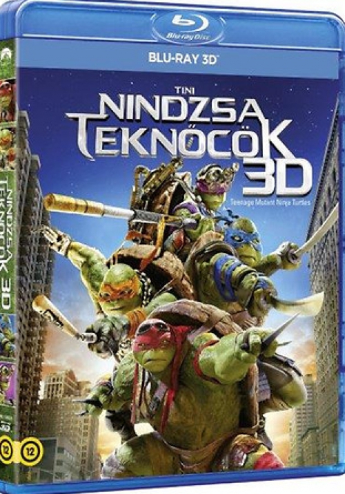 Tini Nindzsa Teknőcök (2014) 2D és 3D Blu-ray
